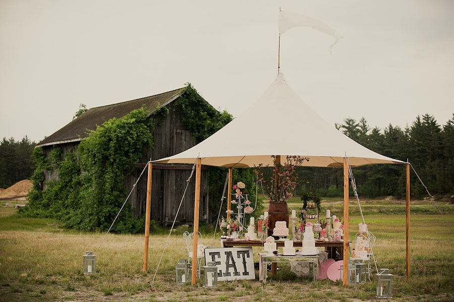 16 Round Dessert Tent
